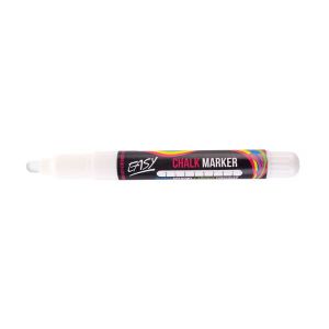 Marker kredowy Easy okrągły 6.5mm, Biały